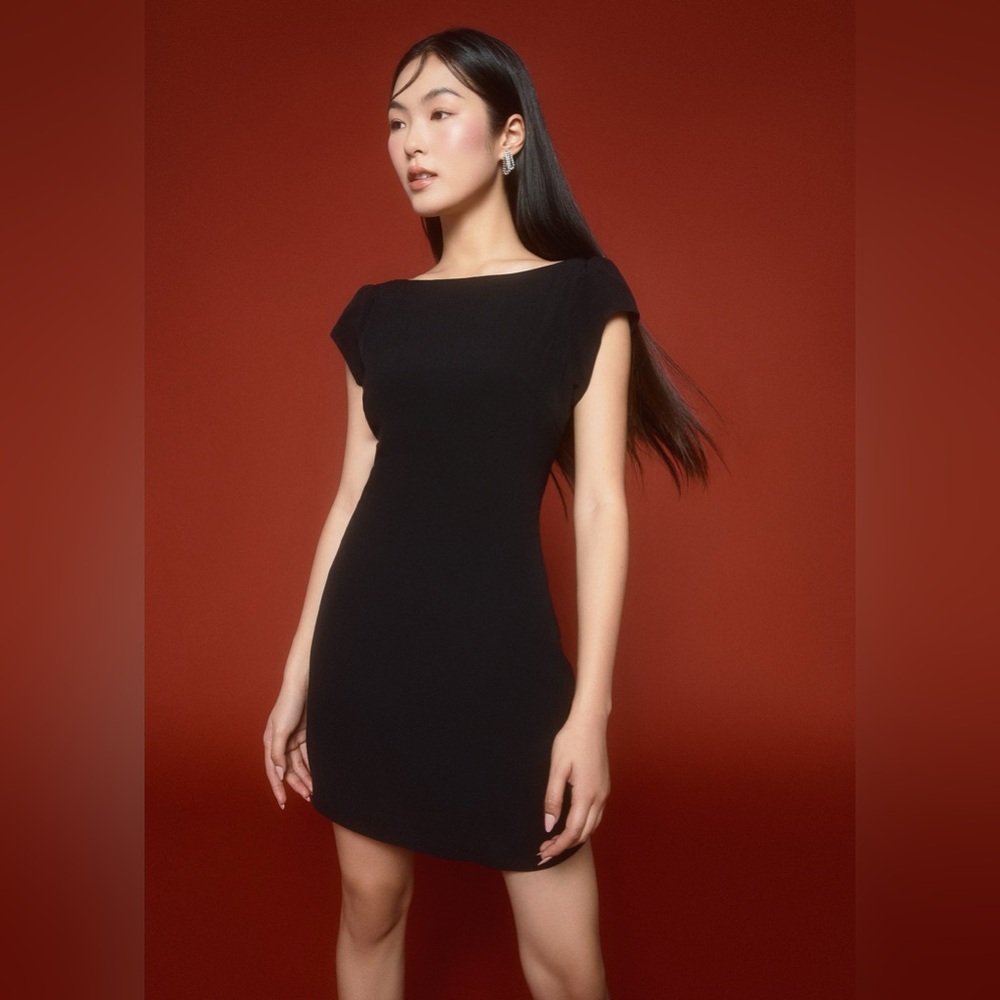 Caramel Monster Kaia Mini Dress in Black